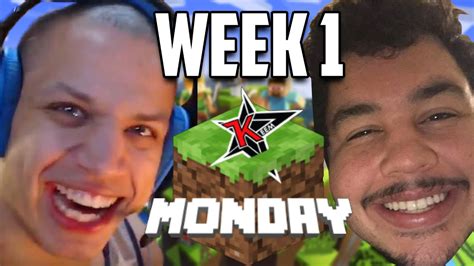 Tyler1 & Greek: Minecraft Monday VOD (WEEK 1) .